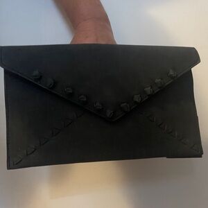 DANIELLE NICOLE Tina Braided Faux Leather Clutch